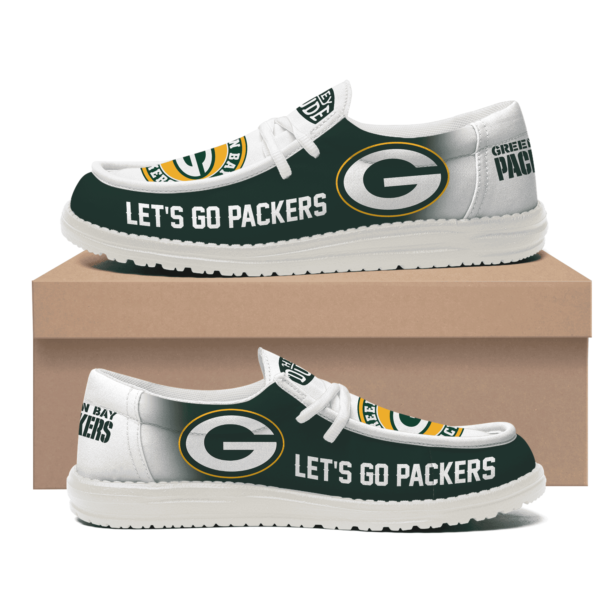 Green Bay Packers Lace Up Loafers 2026