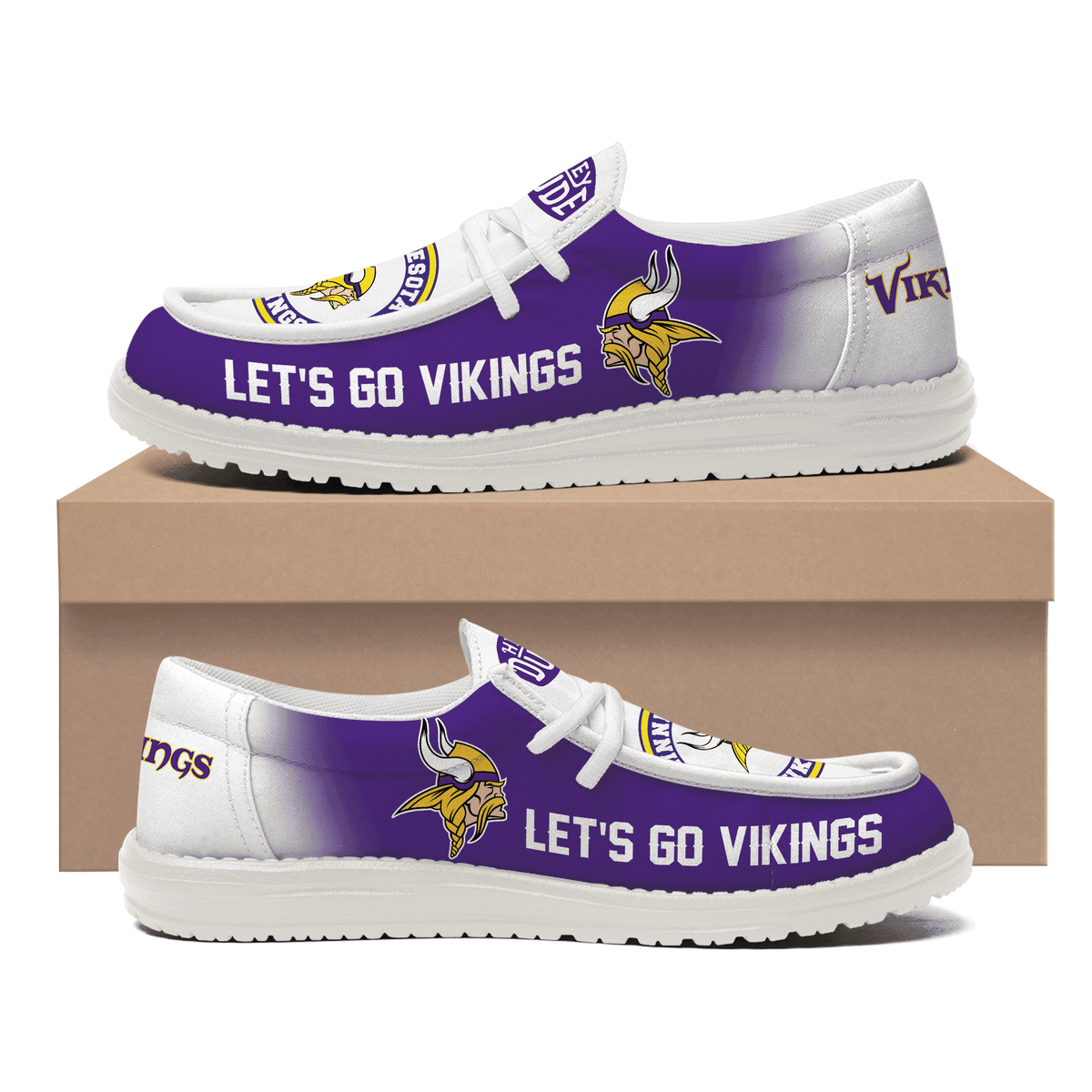 Minnesota Vikings Lace Up Loafers 2026