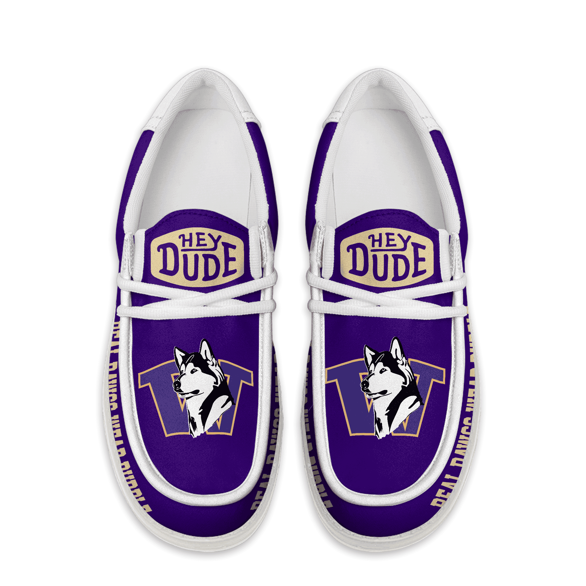 Washington Huskies Lace Up Loafers 2026