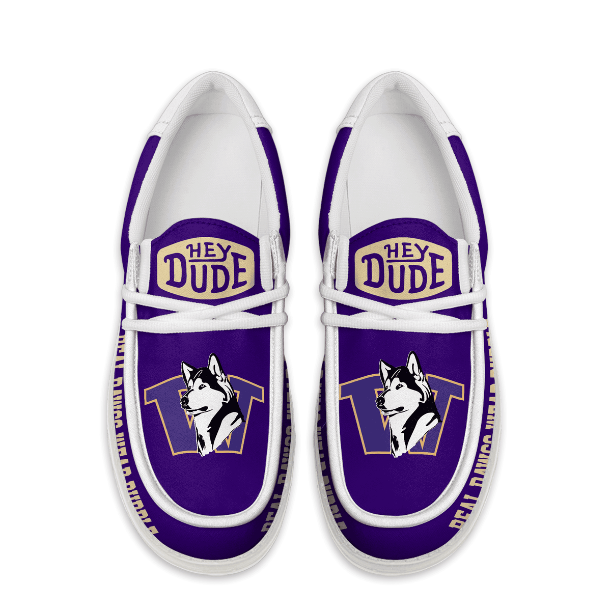 Washington Huskies Lace Up Loafers 2026