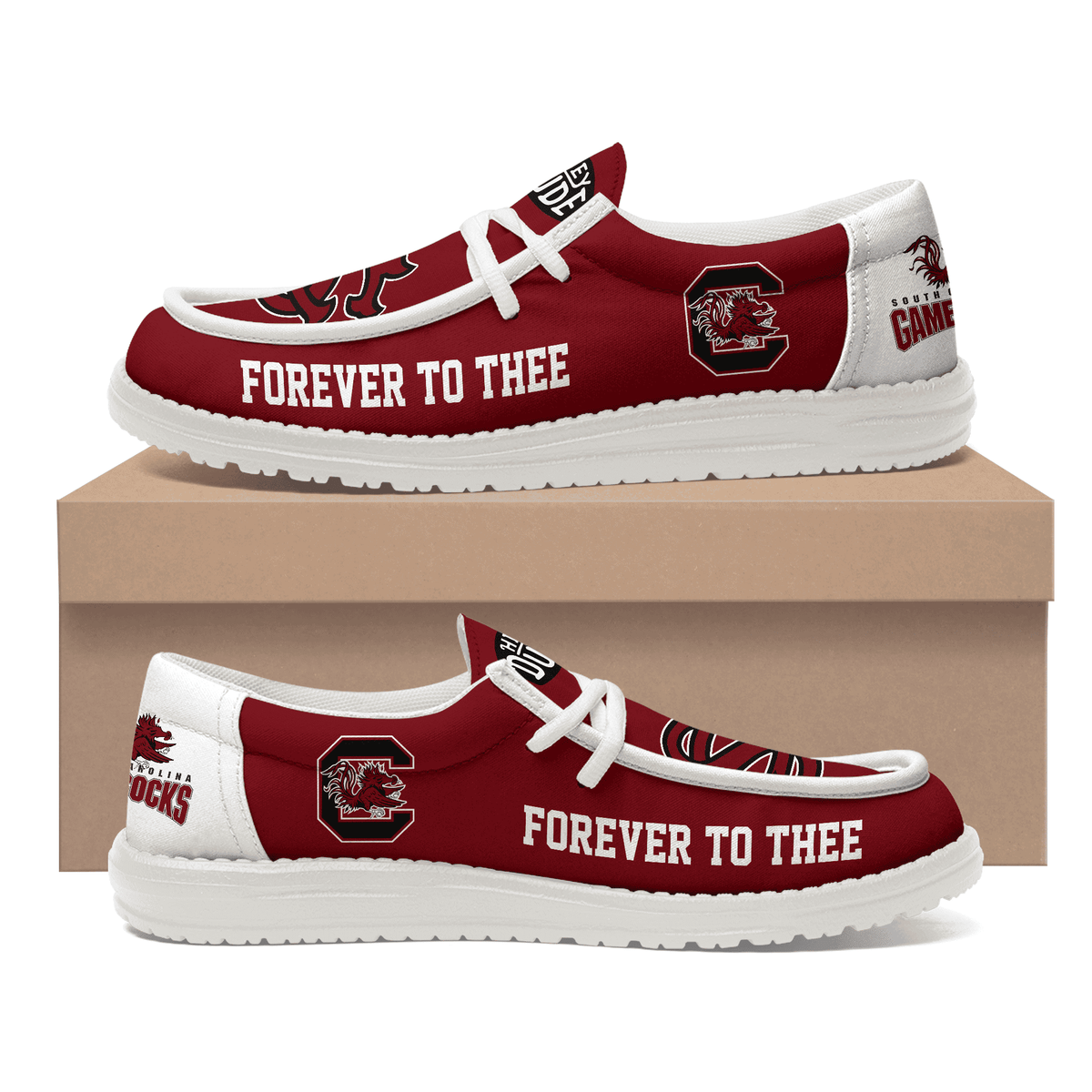 South Carolina Gamecocks Lace Up Loafers 2026