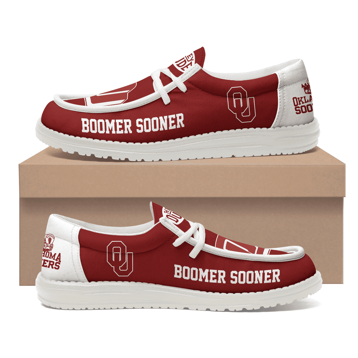 Oklahoma Sooners Lace Up Loafers 2026