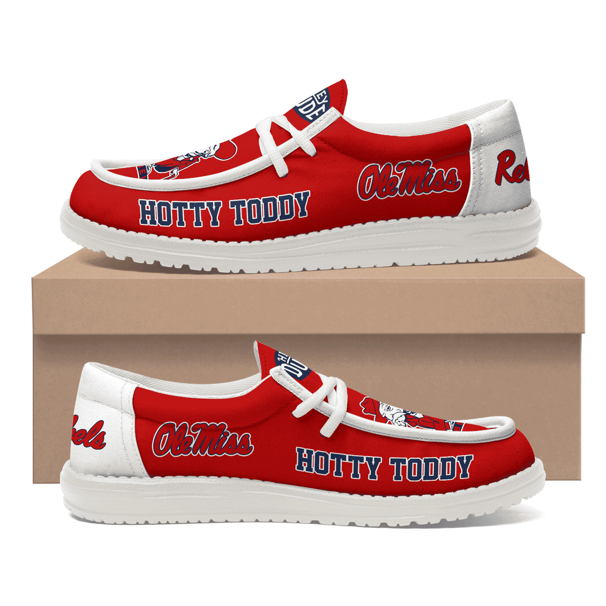 Ole Miss Rebels Lace Up Loafers 2026