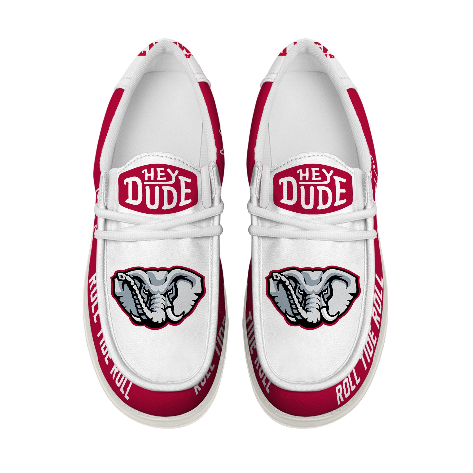 Alabama Crimson Tide Lace Up Loafers 2026