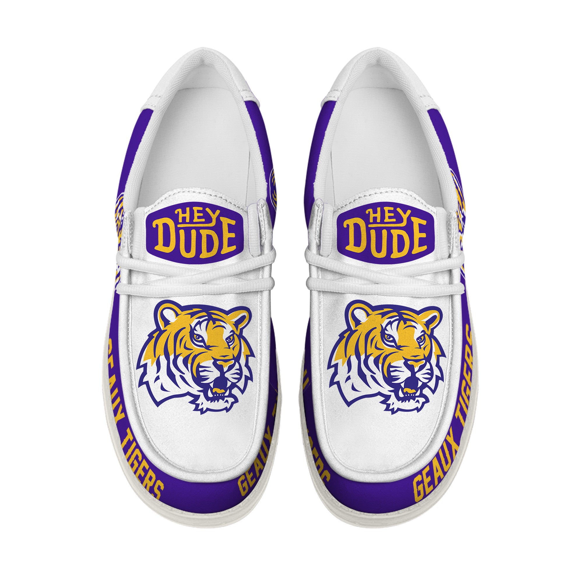 LSU Tigers Lace Up Loafers 2026