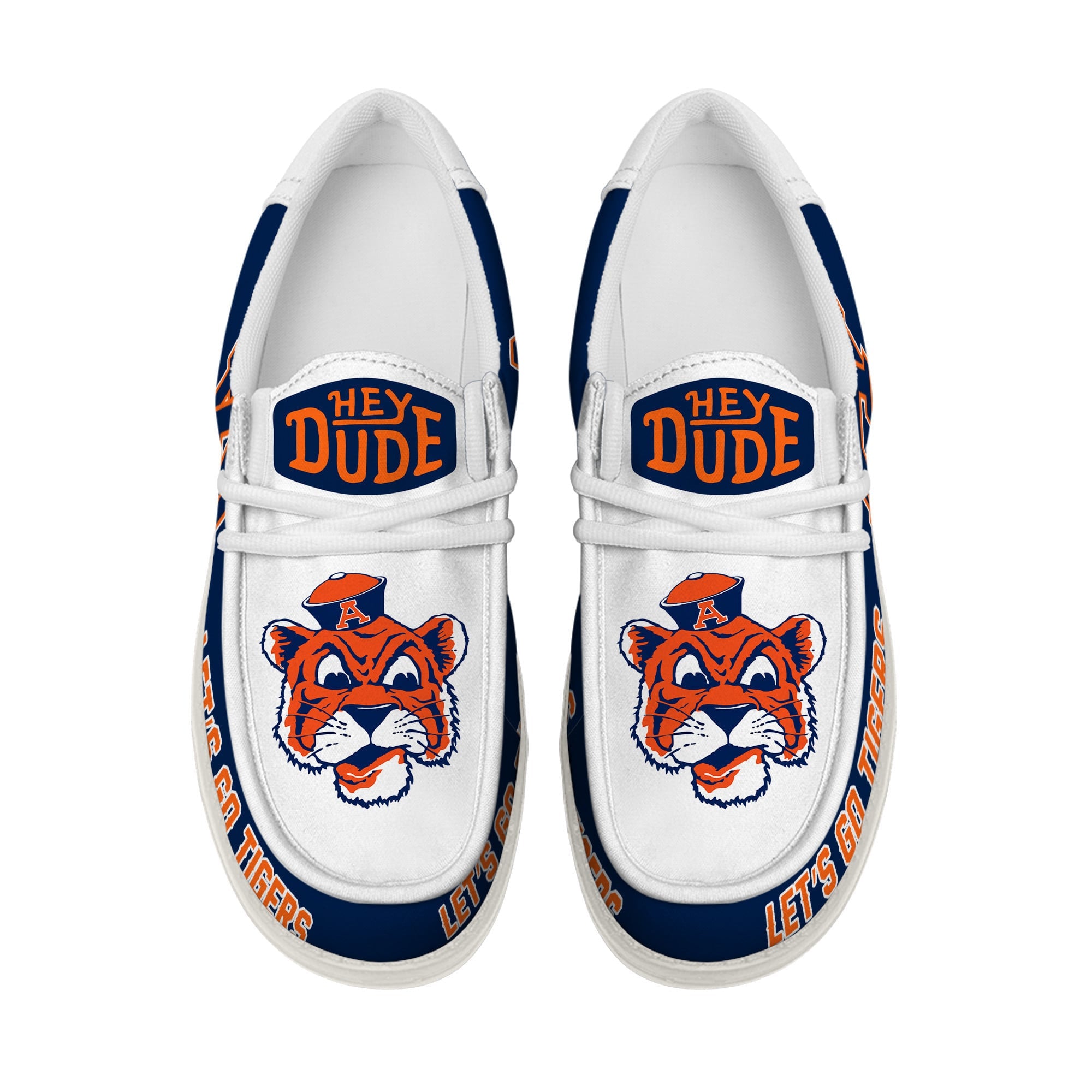 Auburn Tigers Lace Up Loafers 2026