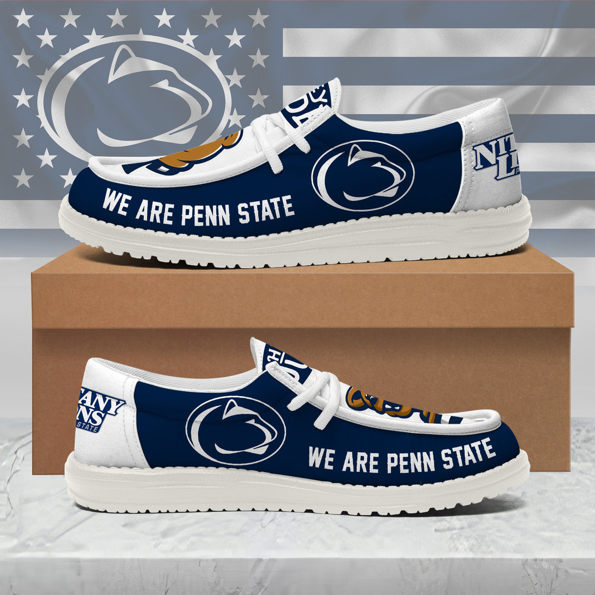 Penn State Nittany Lions Lace Up Loafers 2026