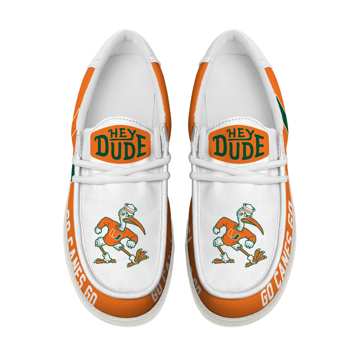 Miami Hurricanes Lace Up Loafers 2026