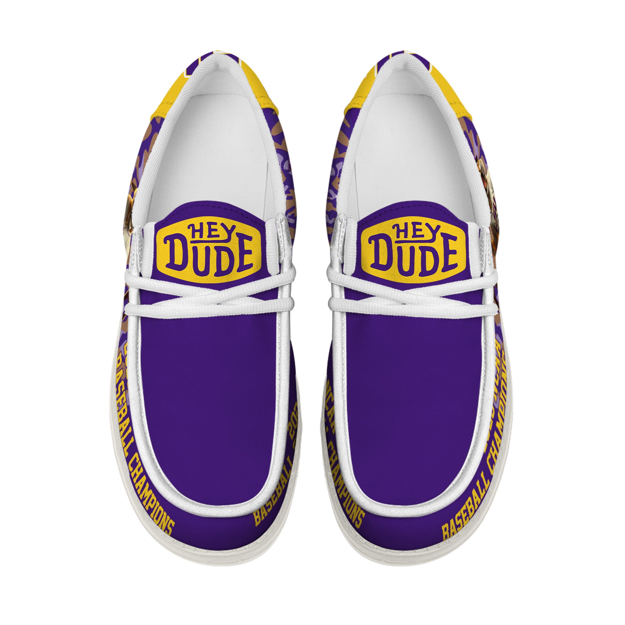 LSU Tigers Lace Up Loafers 2026