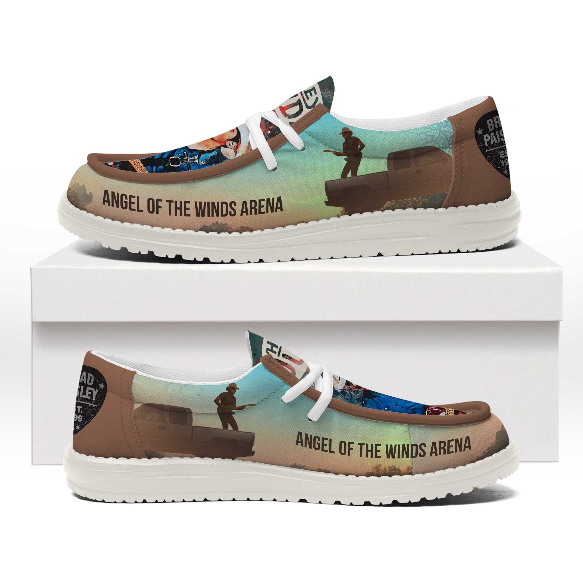 Brad Paisley Lace Up Loafers 2026