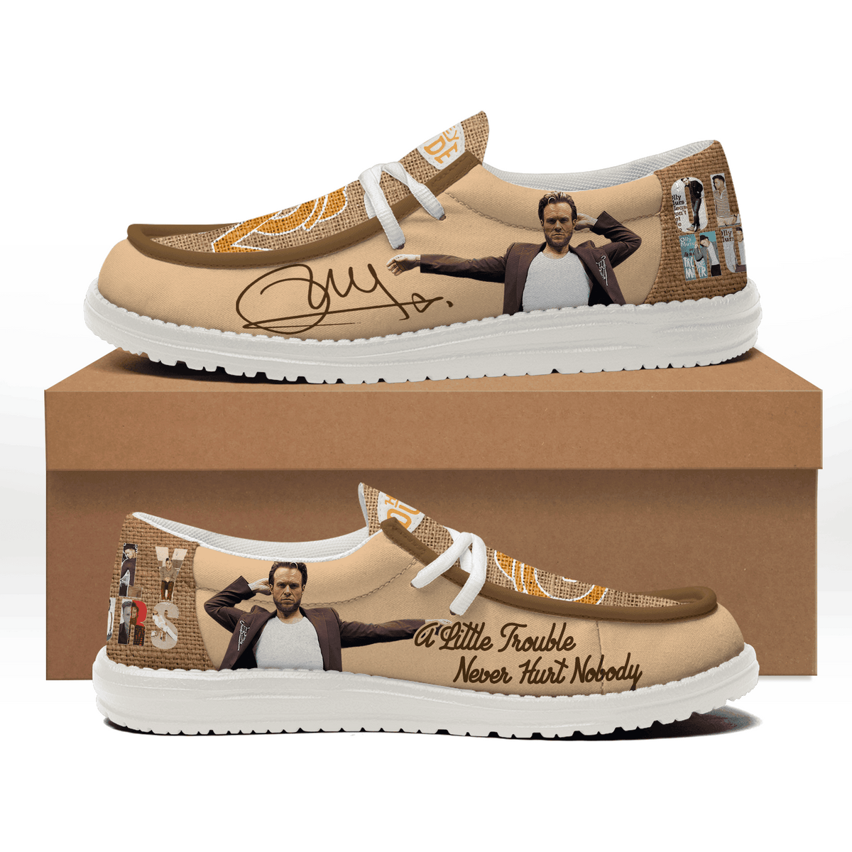Olly Murs Lace Up Loafers 2026