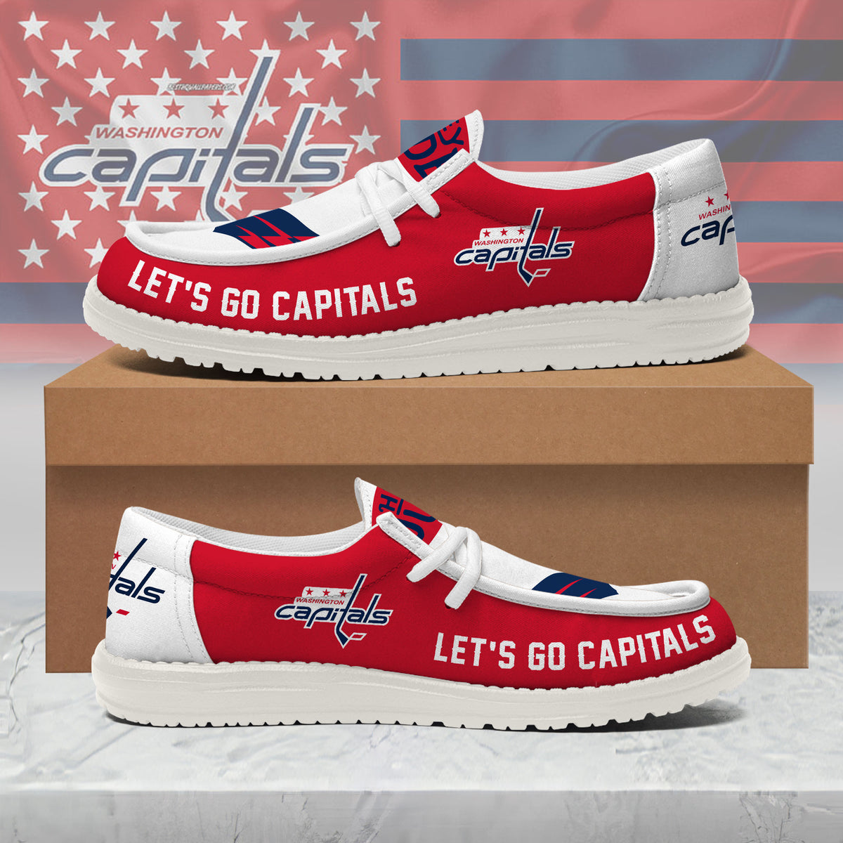 Washington Capitals Lace Up Loafers 2026