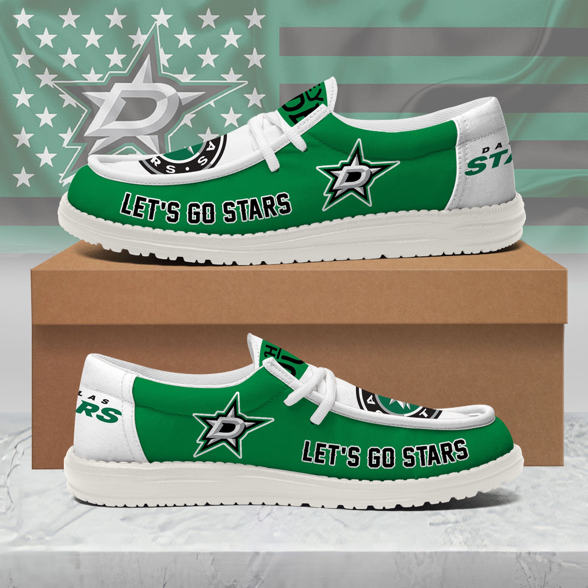 Dallas Stars Lace Up Loafers 2026