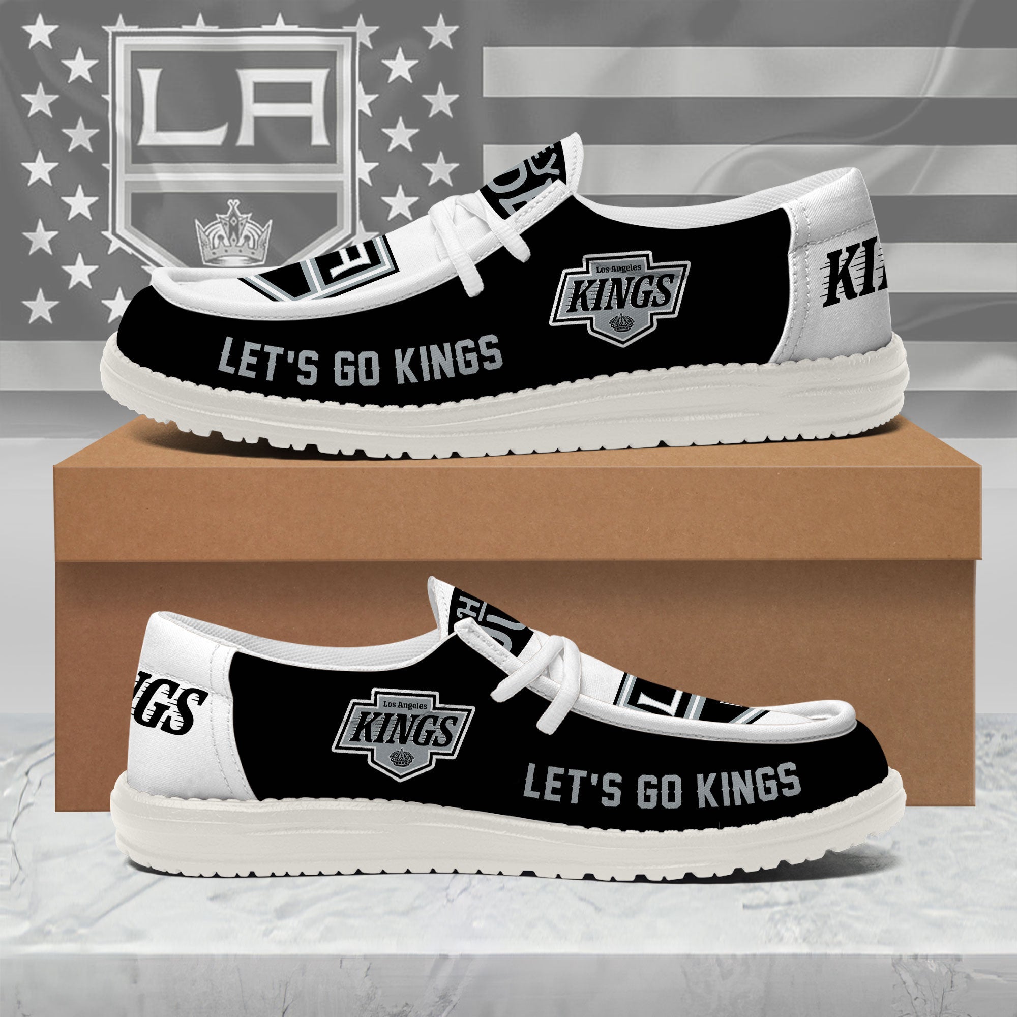 Los Angeles Kings Lace Up Loafers 2026