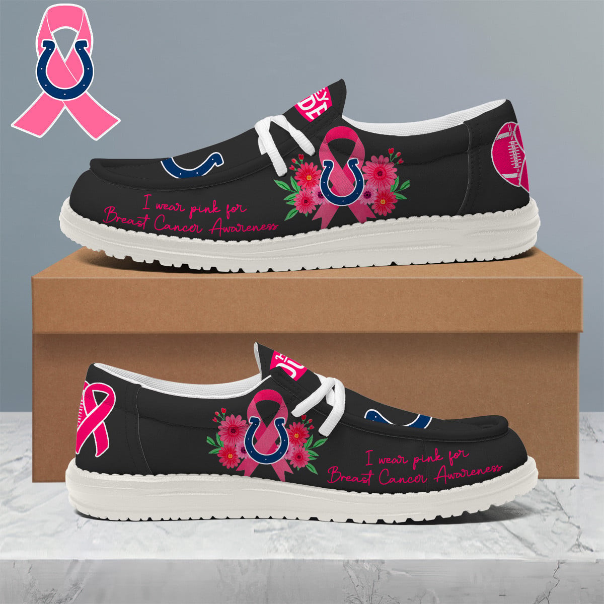 Indianapolis Colts Lace Up Loafers 2026