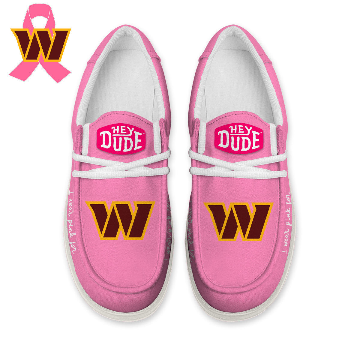 Washington Commanders Lace Up Loafers 2026