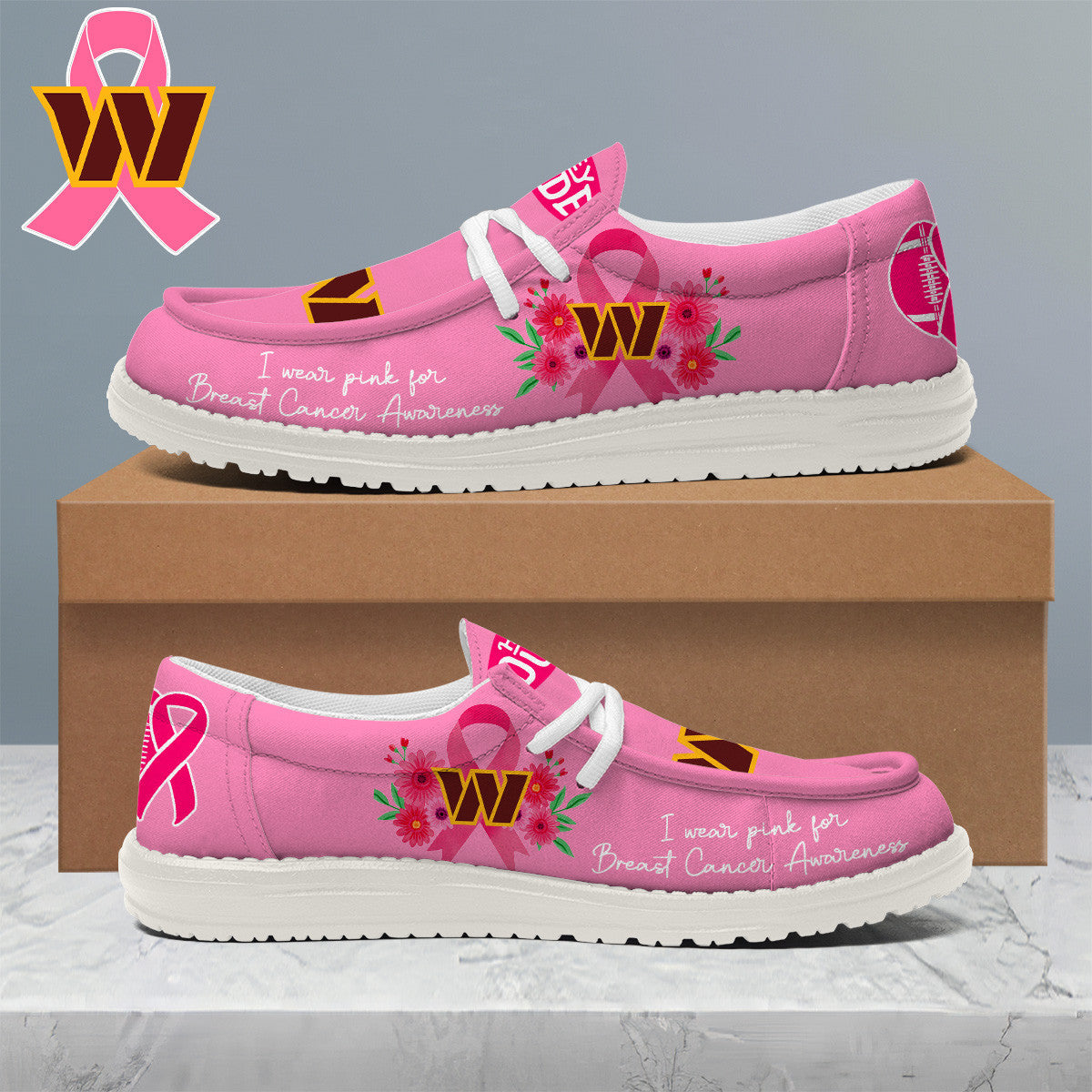 Washington Commanders Lace Up Loafers 2026