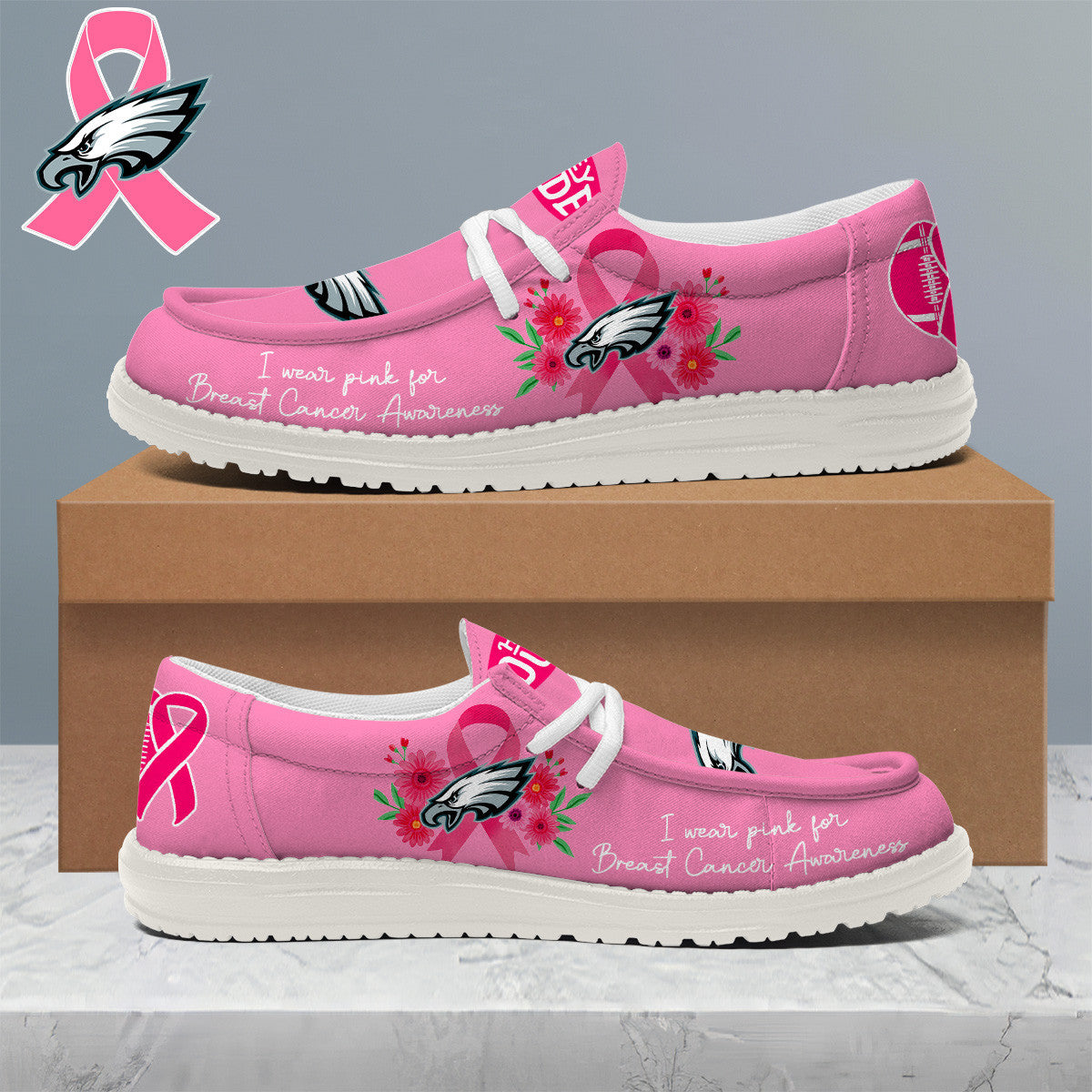 Philadelphia Eagles Lace Up Loafers 2026
