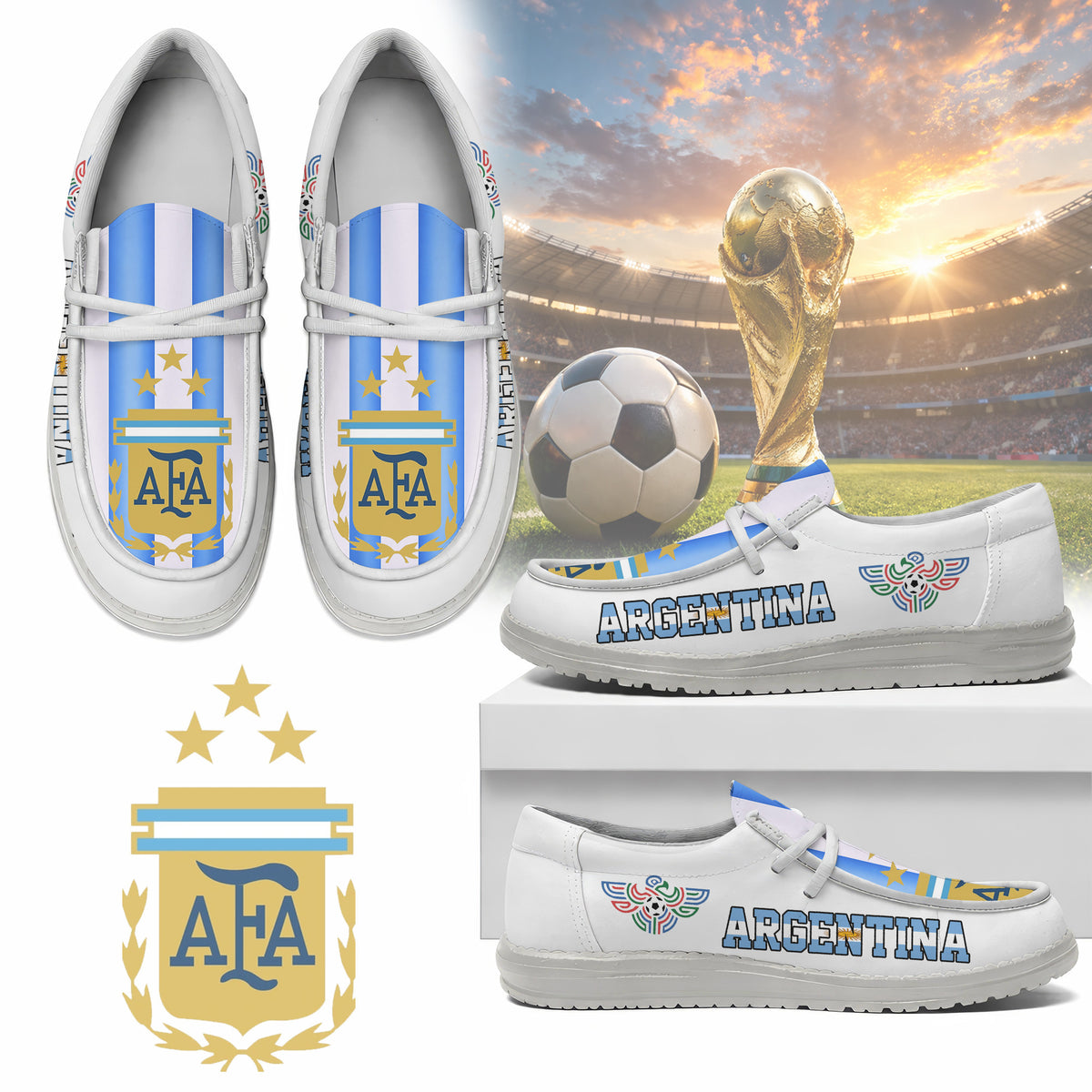 Argentina Lace Up Loafers 2026