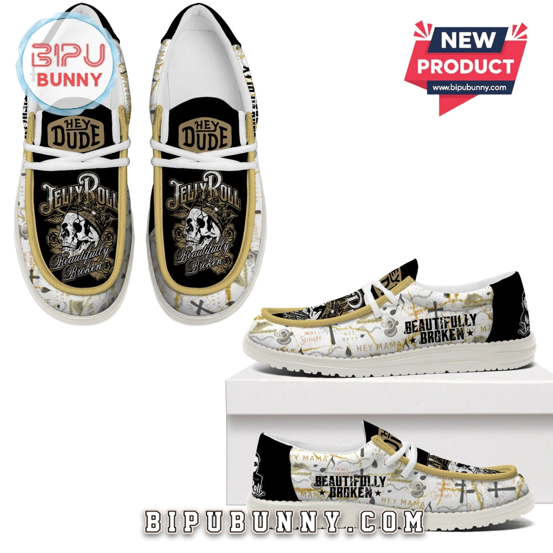 Jelly Roll Lace Up Loafers 2026