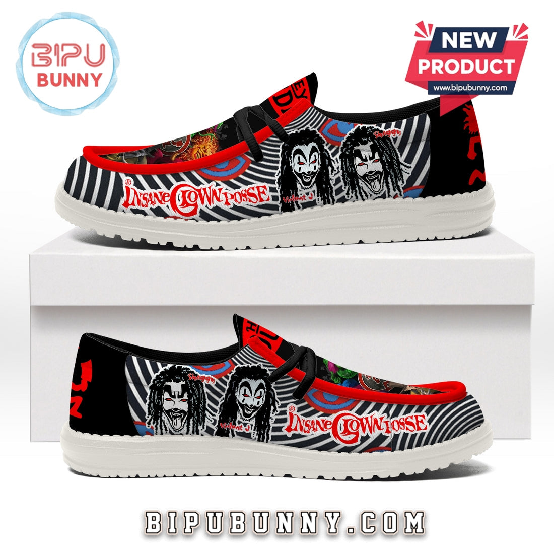 Insane Clown Posse Lace Up Loafers 2026