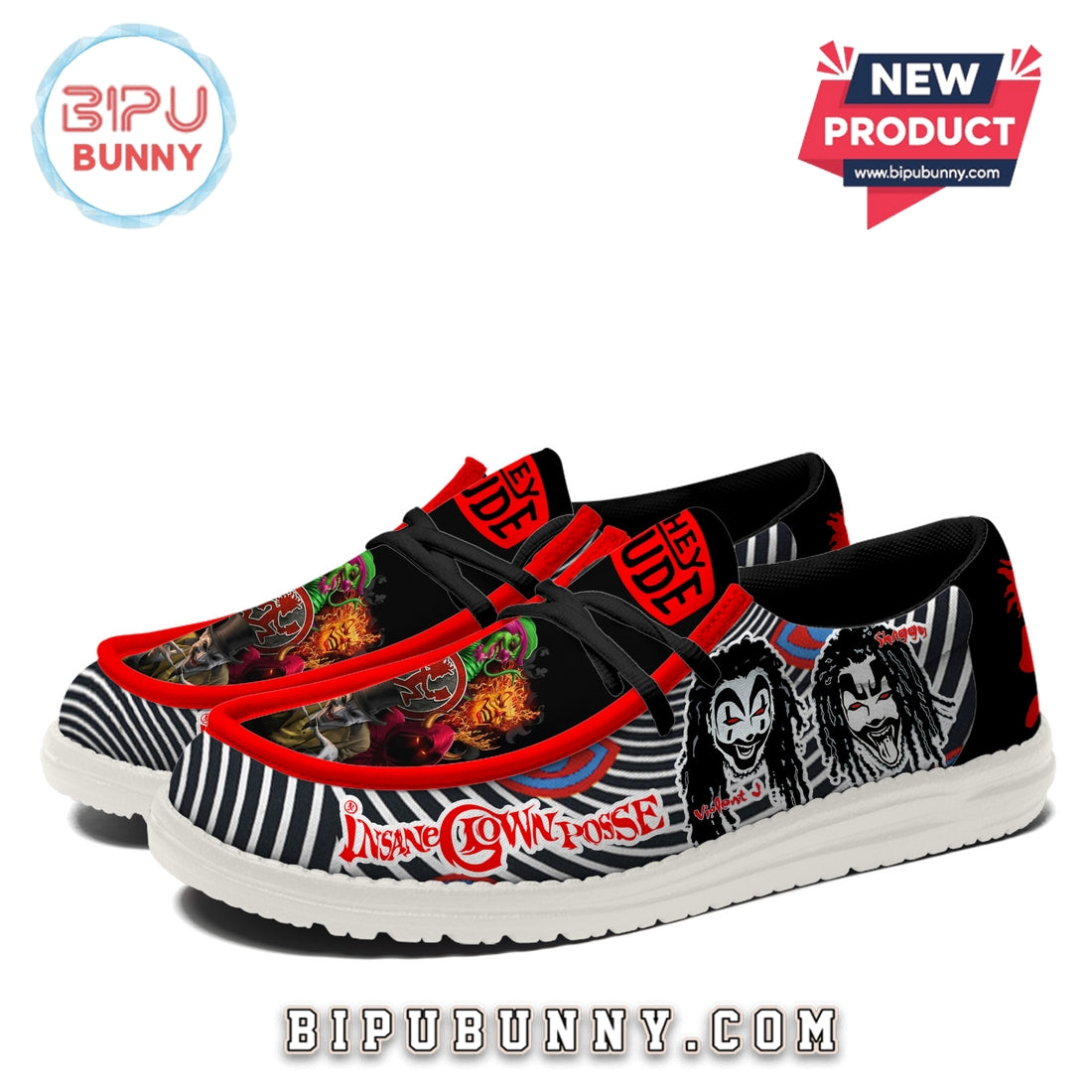 Insane Clown Posse Lace Up Loafers 2026