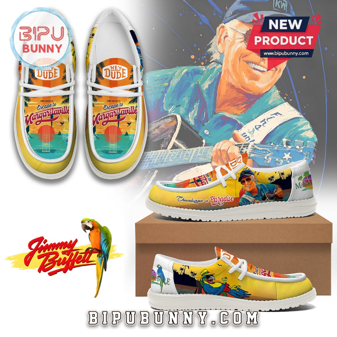 Jimmy Buffett Lace Up Loafers 2026