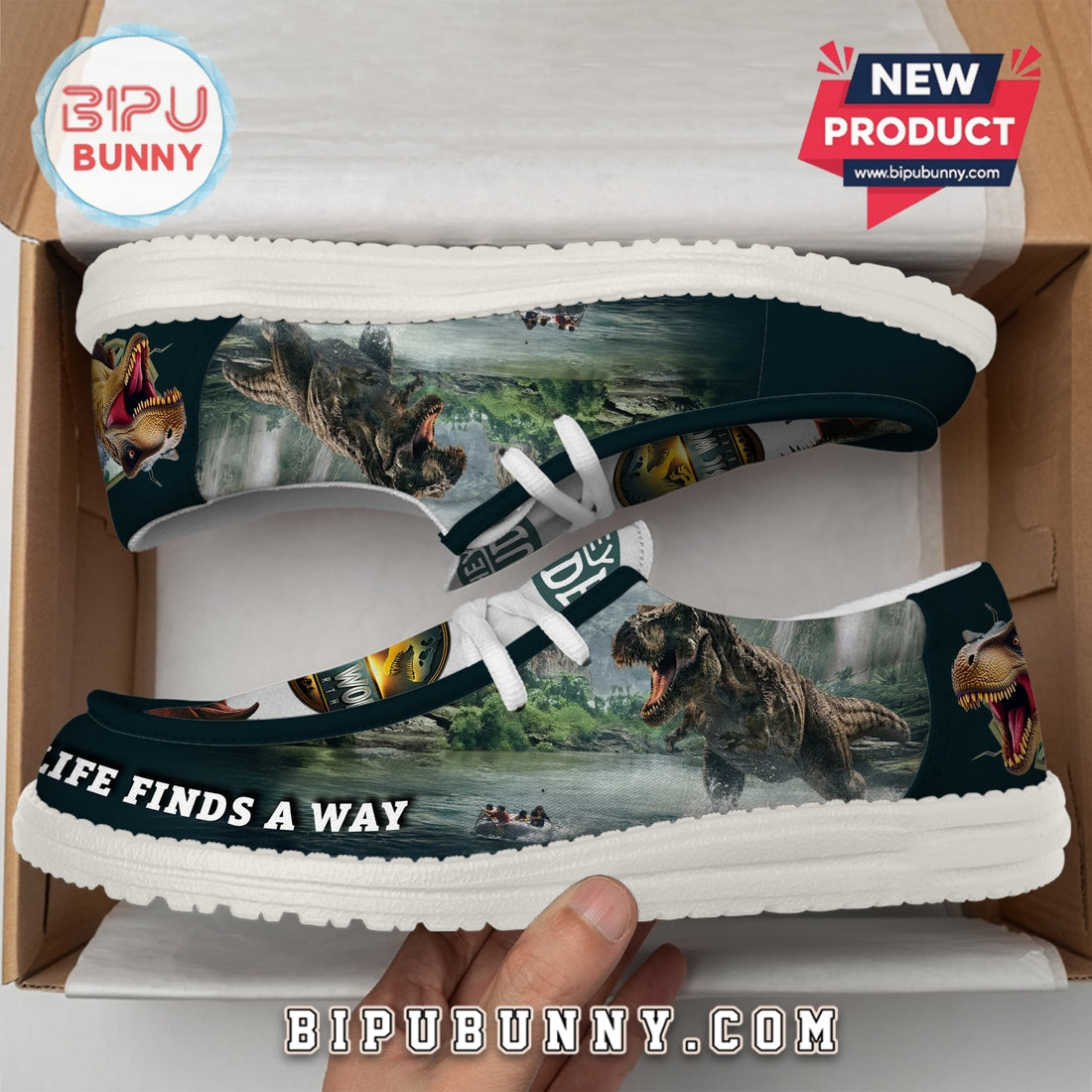 Jurassic World Rebirth Lace Up Loafers 2026