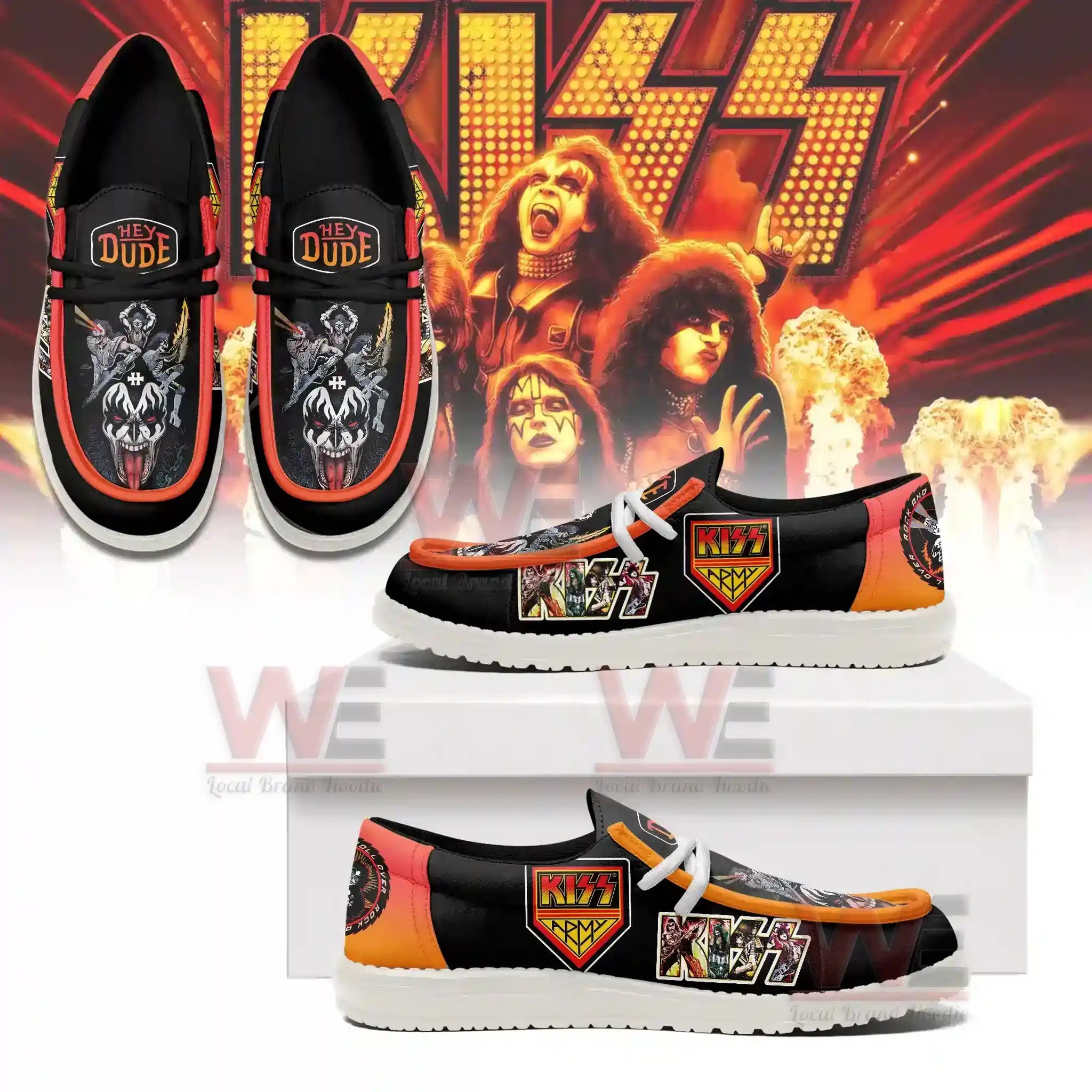Kiss Lace Up Loafers 2026