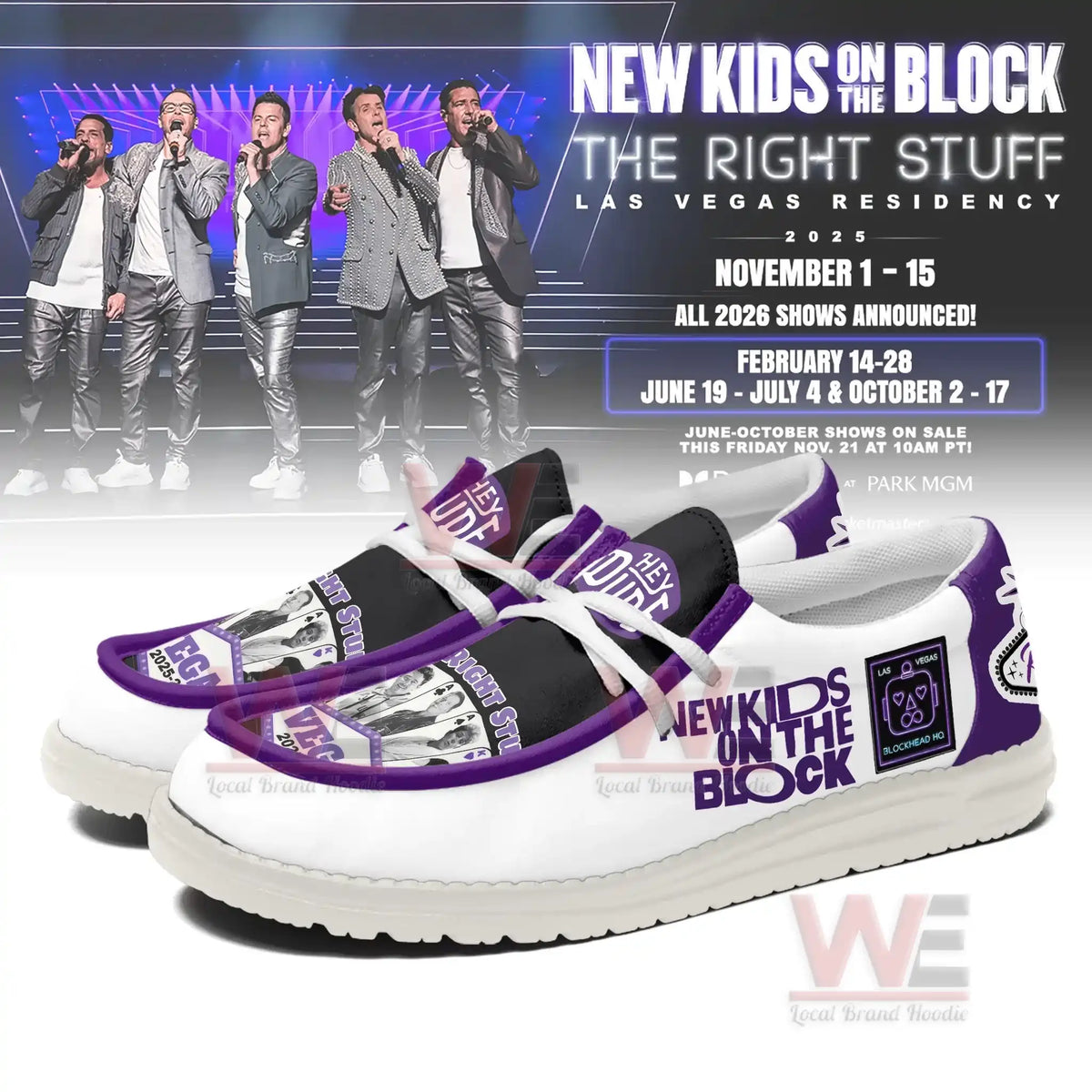 New Kids On The Block Lace Up Loafers 2026