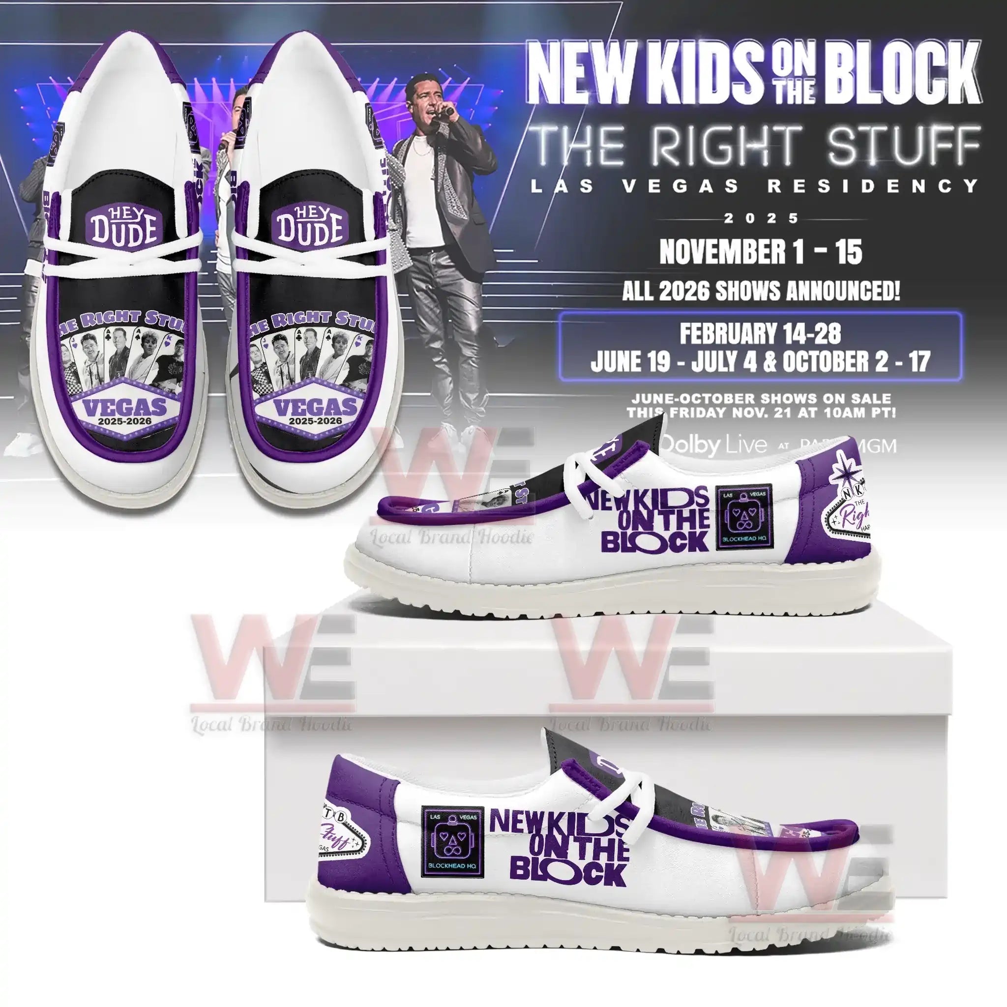 New Kids On The Block Lace Up Loafers 2026