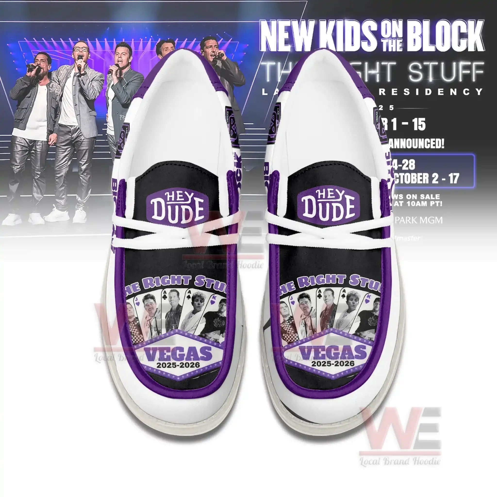 New Kids On The Block Lace Up Loafers 2026