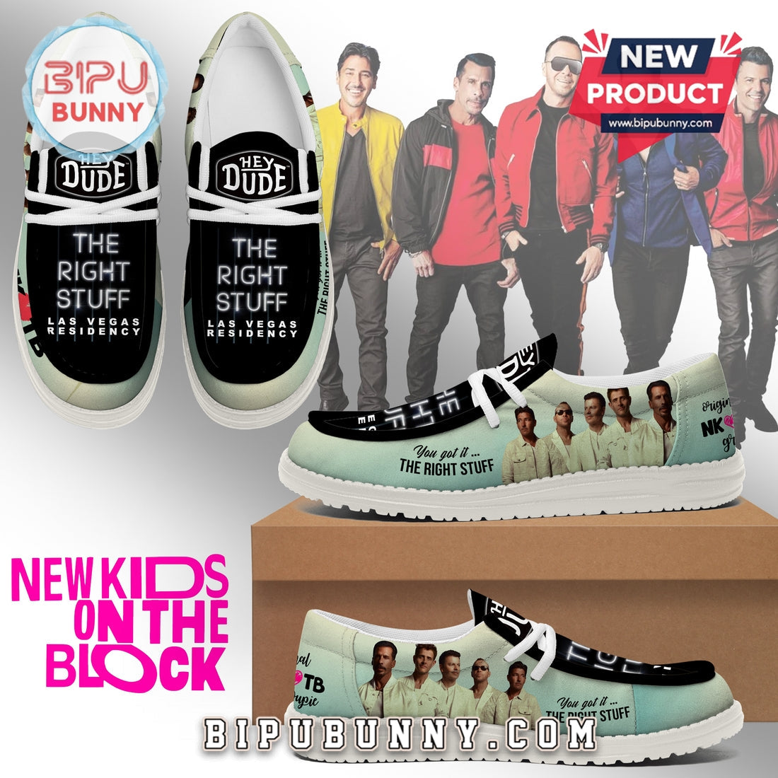 New Kids On The Block Lace Up Loafers 2026