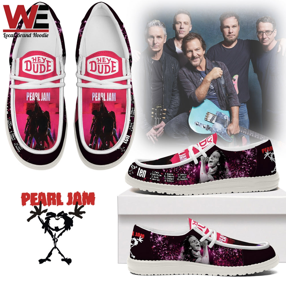 Pearl Jam Lace Up Loafers 2026