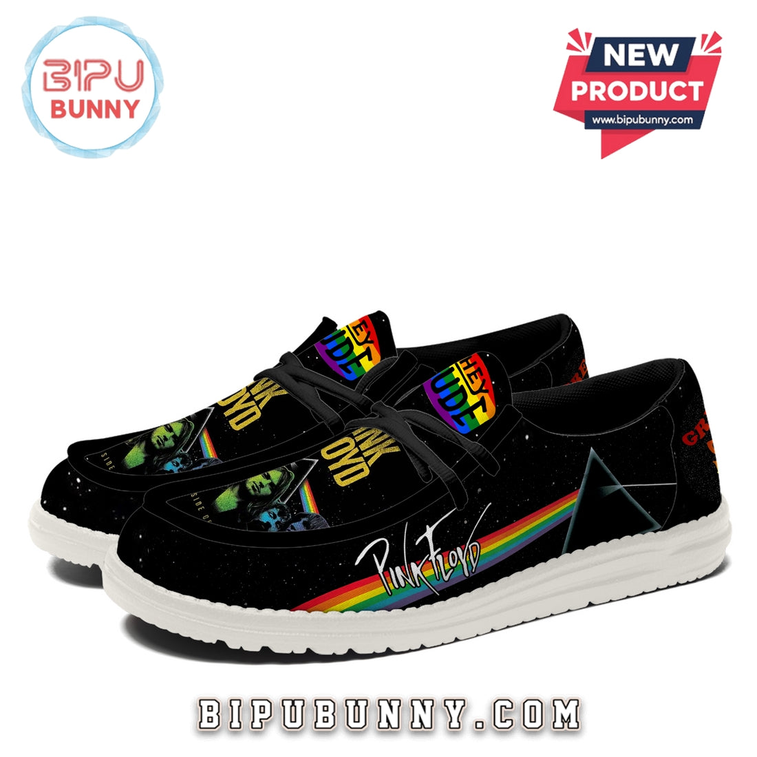 Pink Floyd Lace Up Loafers 2026