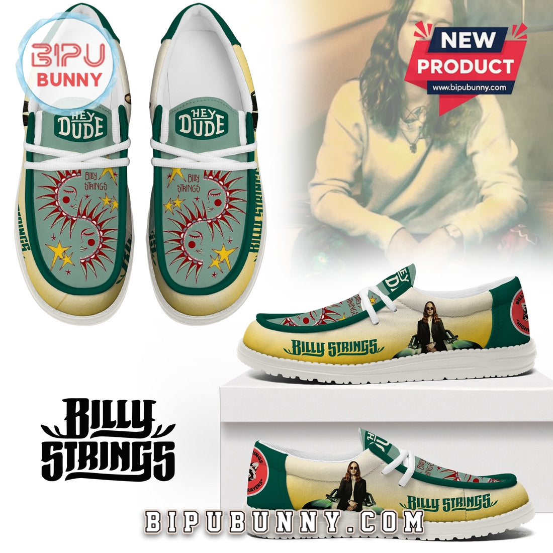 Billy Strings Lace Up Loafers 2026