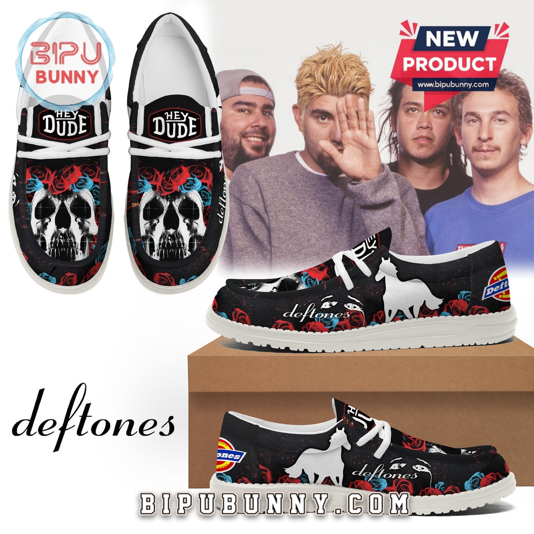 Deftones Lace Up Loafers 2026