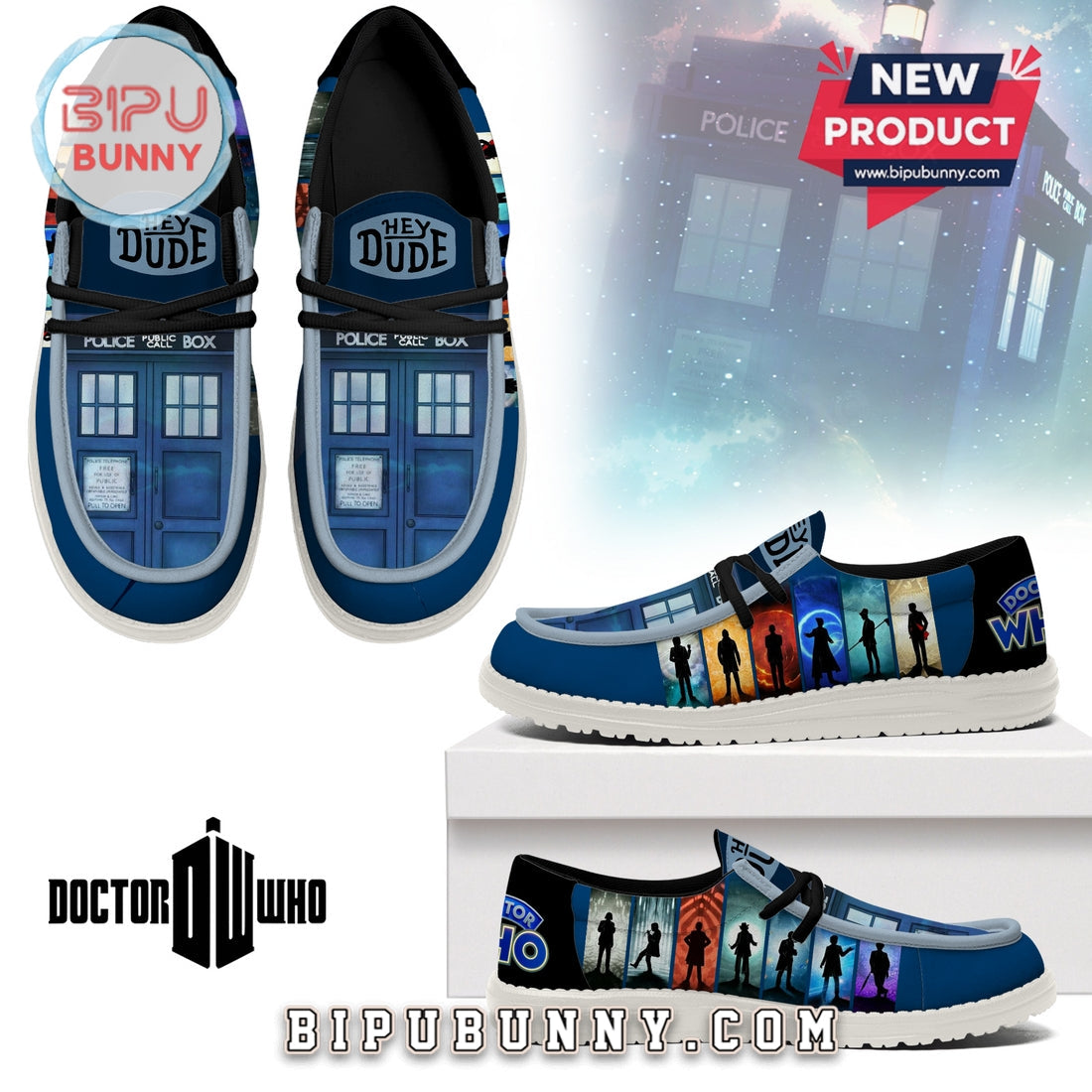 Doctor Who Lace Up Loafers 2026