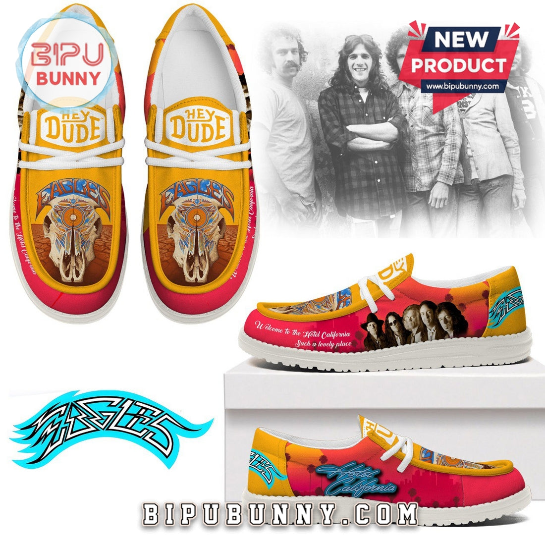 Eagles Lace Up Loafers 2026