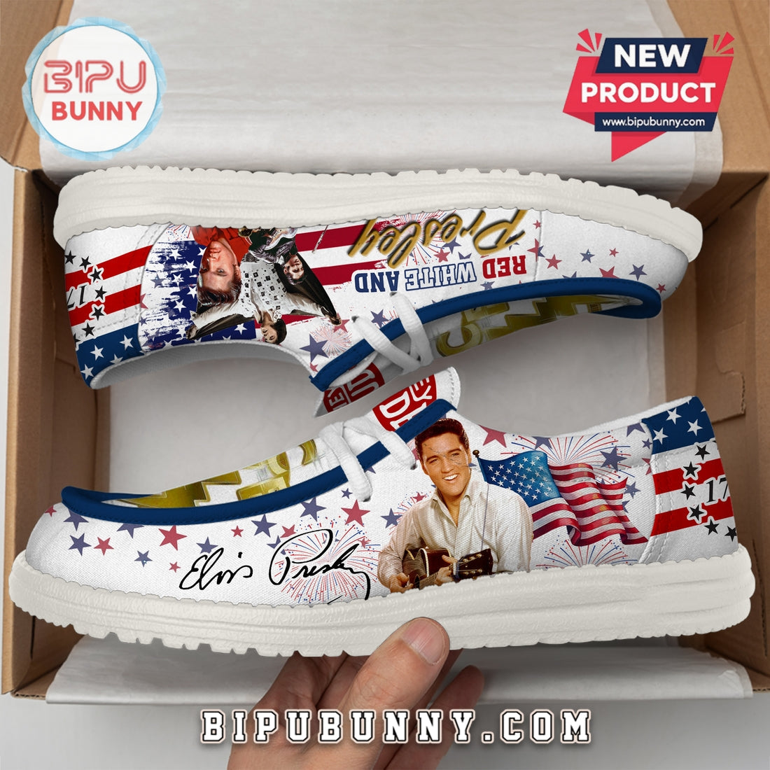 Elvis Presley Lace Up Loafers 2026