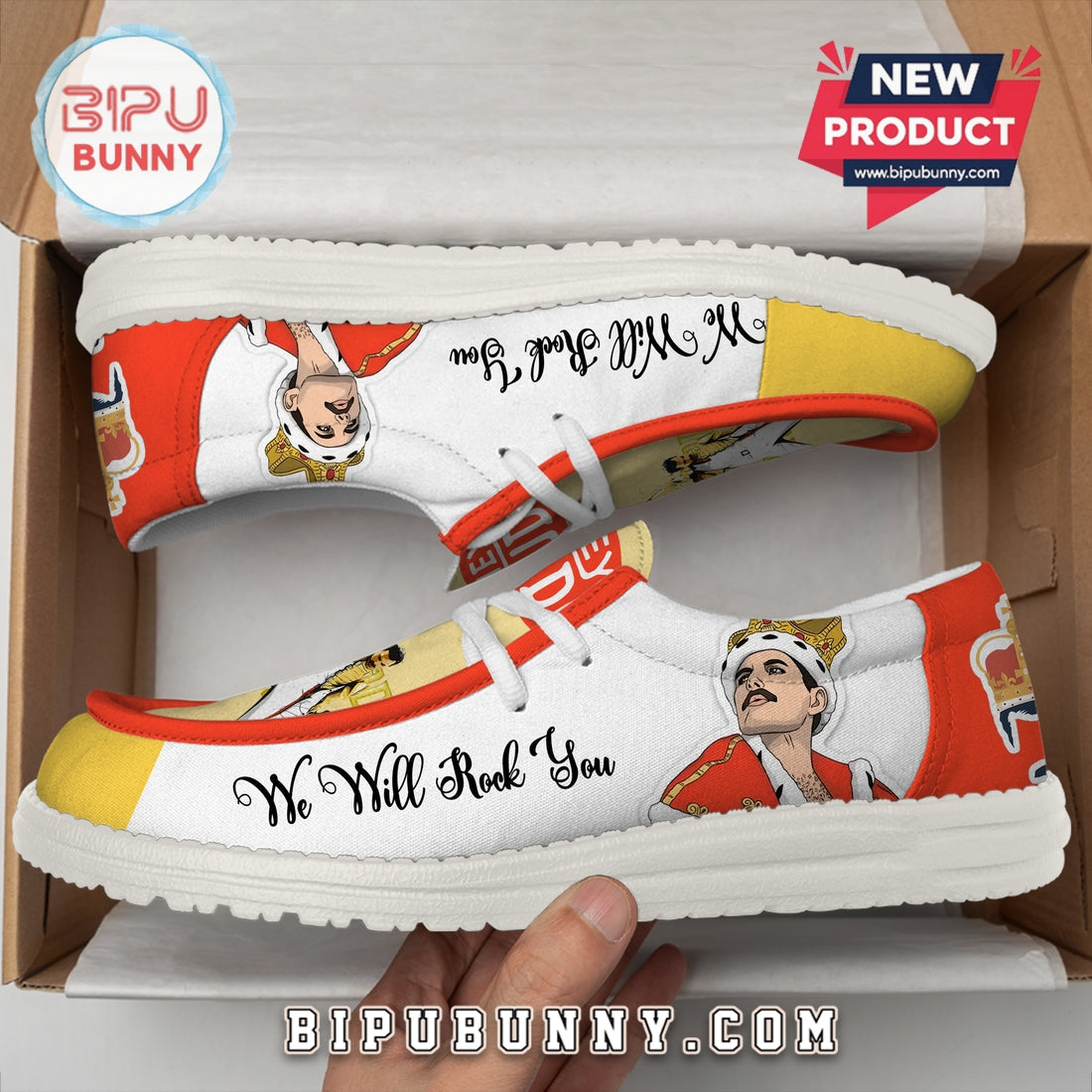 Freddie Mercury Lace Up Loafers 2026