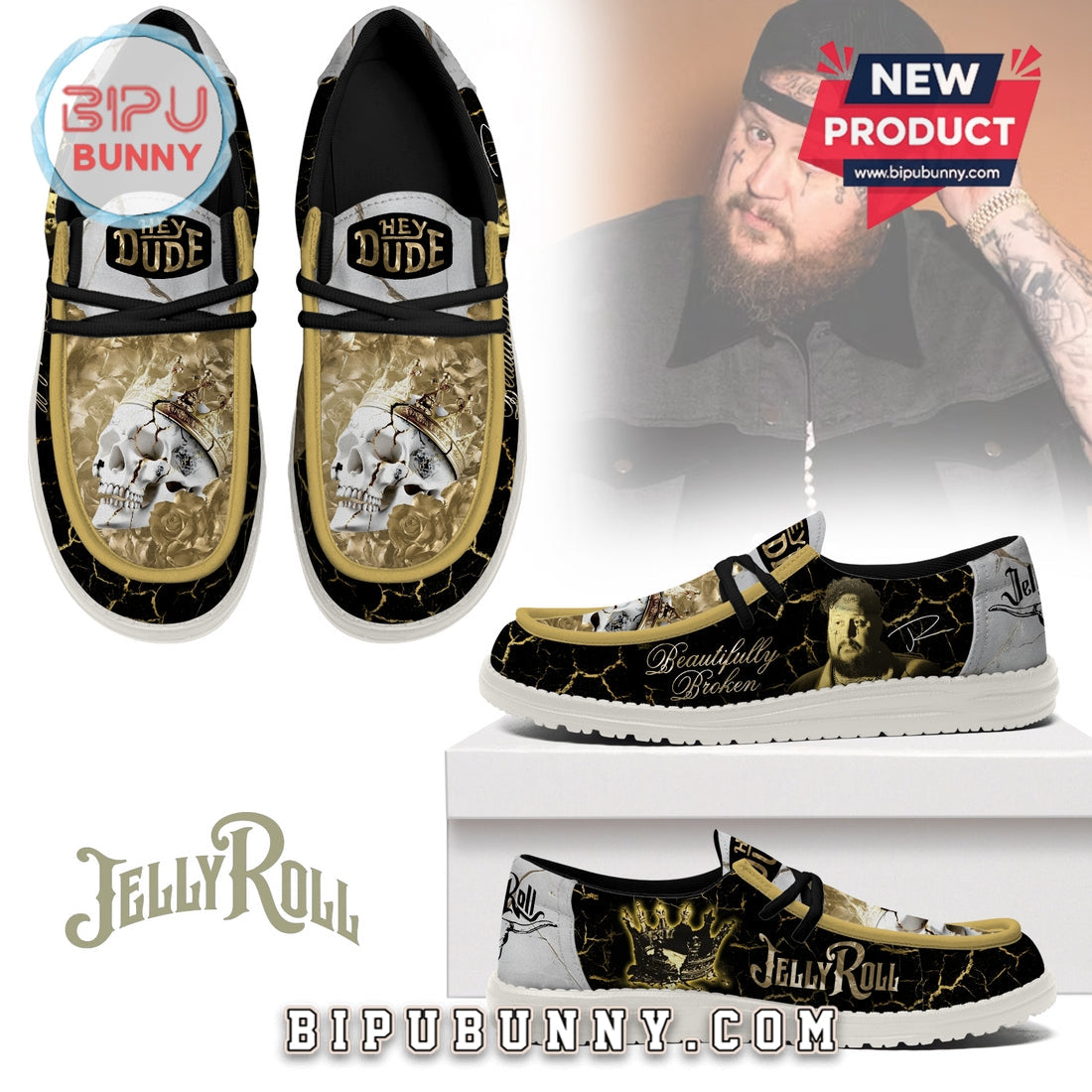 Jelly Roll Lace Up Loafers 2026