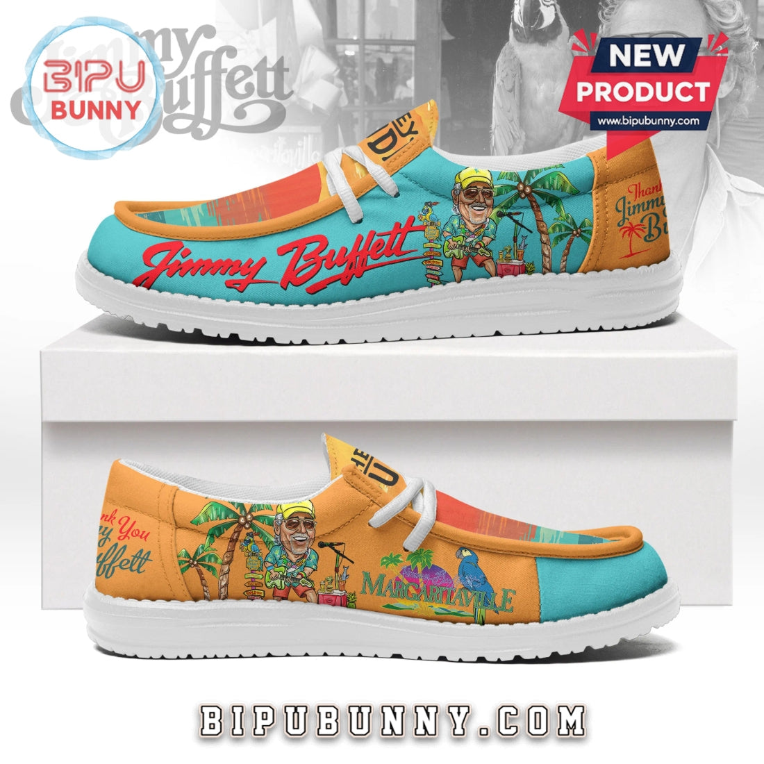 Jimmy Buffett Lace Up Loafers 2026