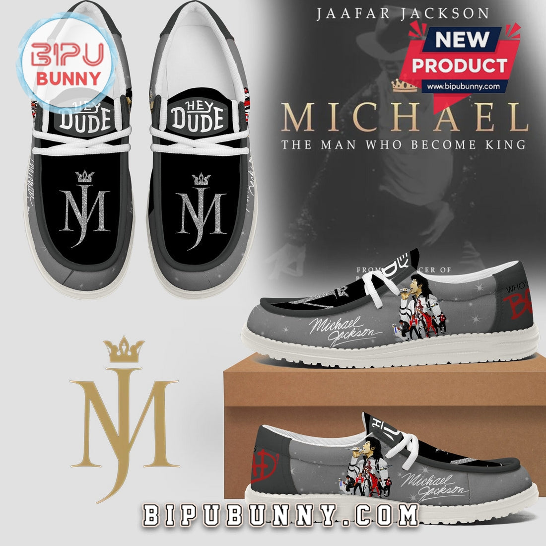 Michael Jackson Lace Up Loafers 2026