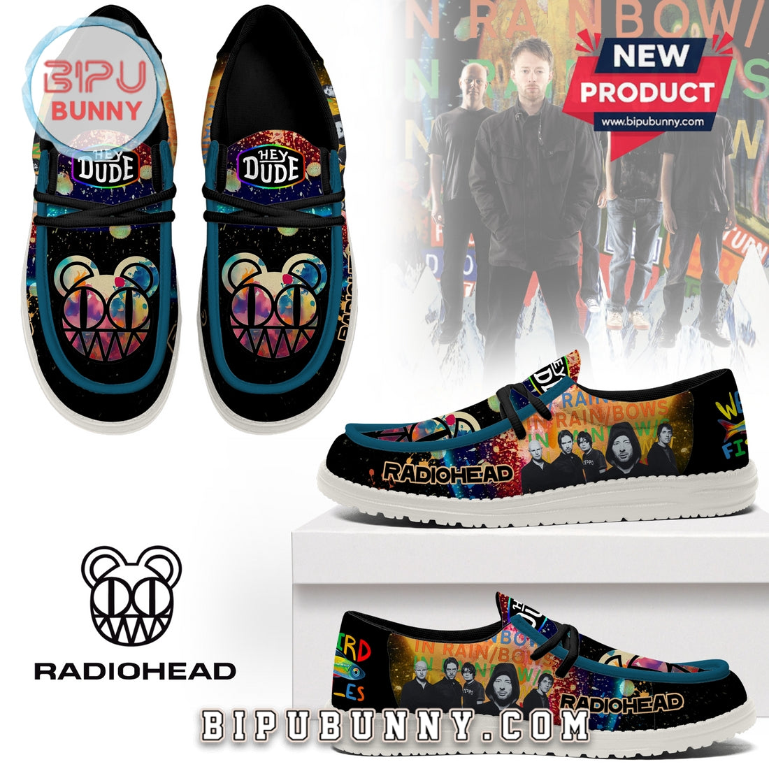 Radiohead Lace Up Loafers 2026