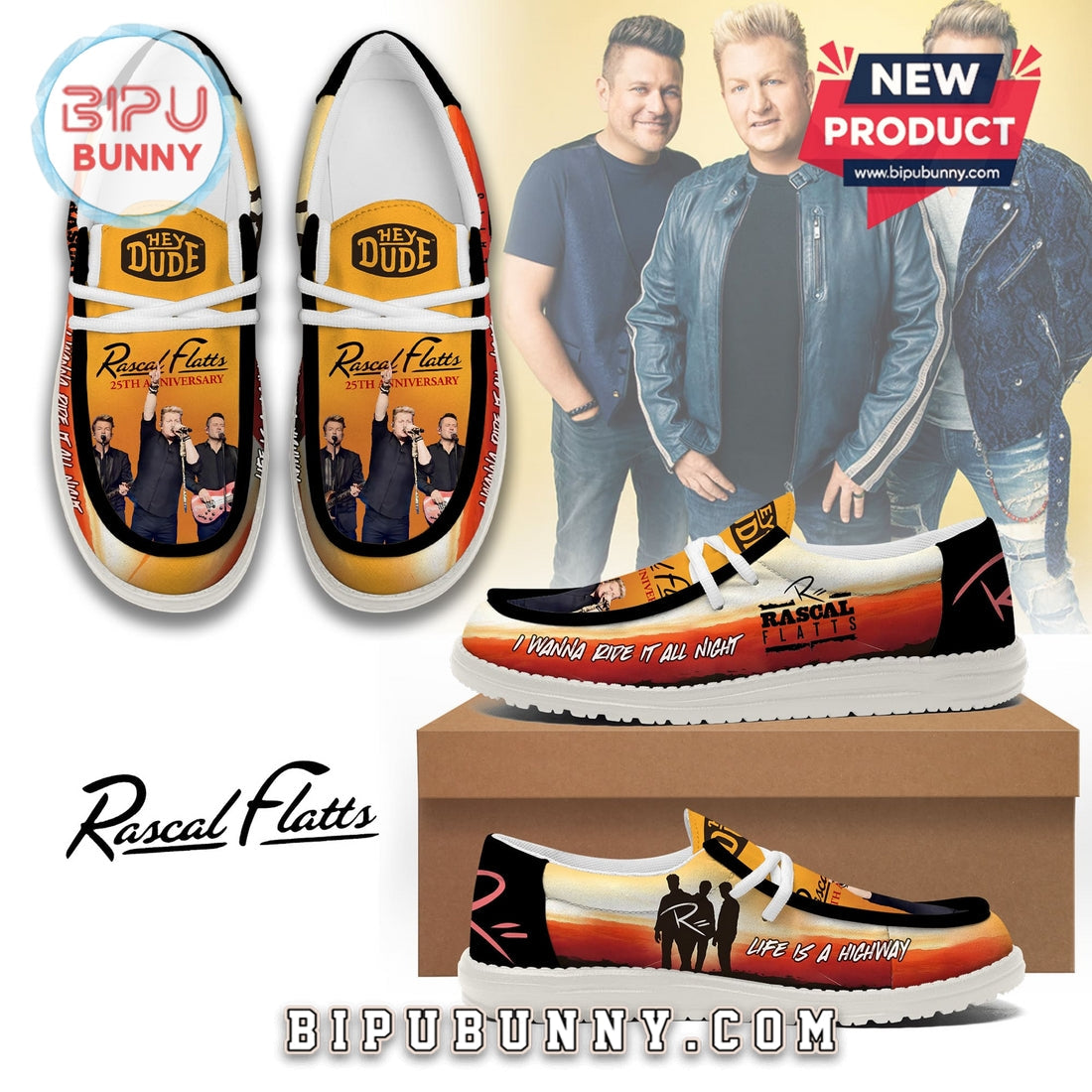 Rascal Flatts Lace Up Loafers 2026