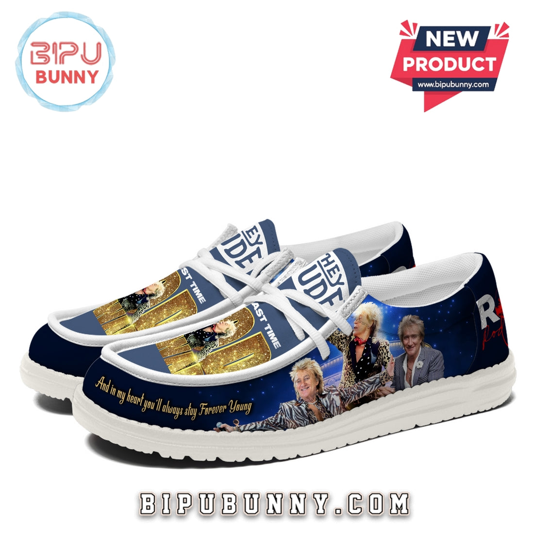 Rod Stewart Lace Up Loafers 2026