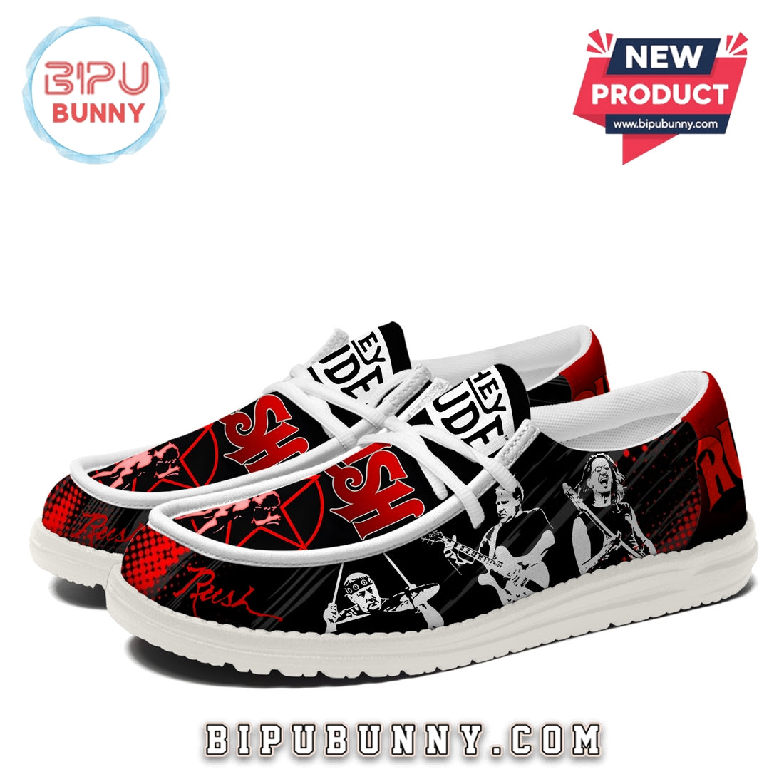 Rush Band Lace Up Loafers 2026