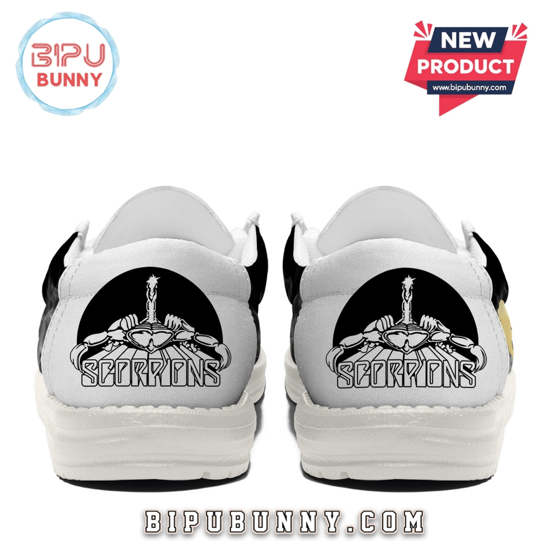 Scorpions Rock Band Lace Up Loafers 2026