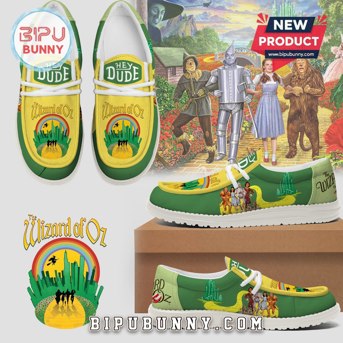 The Wizard of Oz Lace Up Loafers 2026